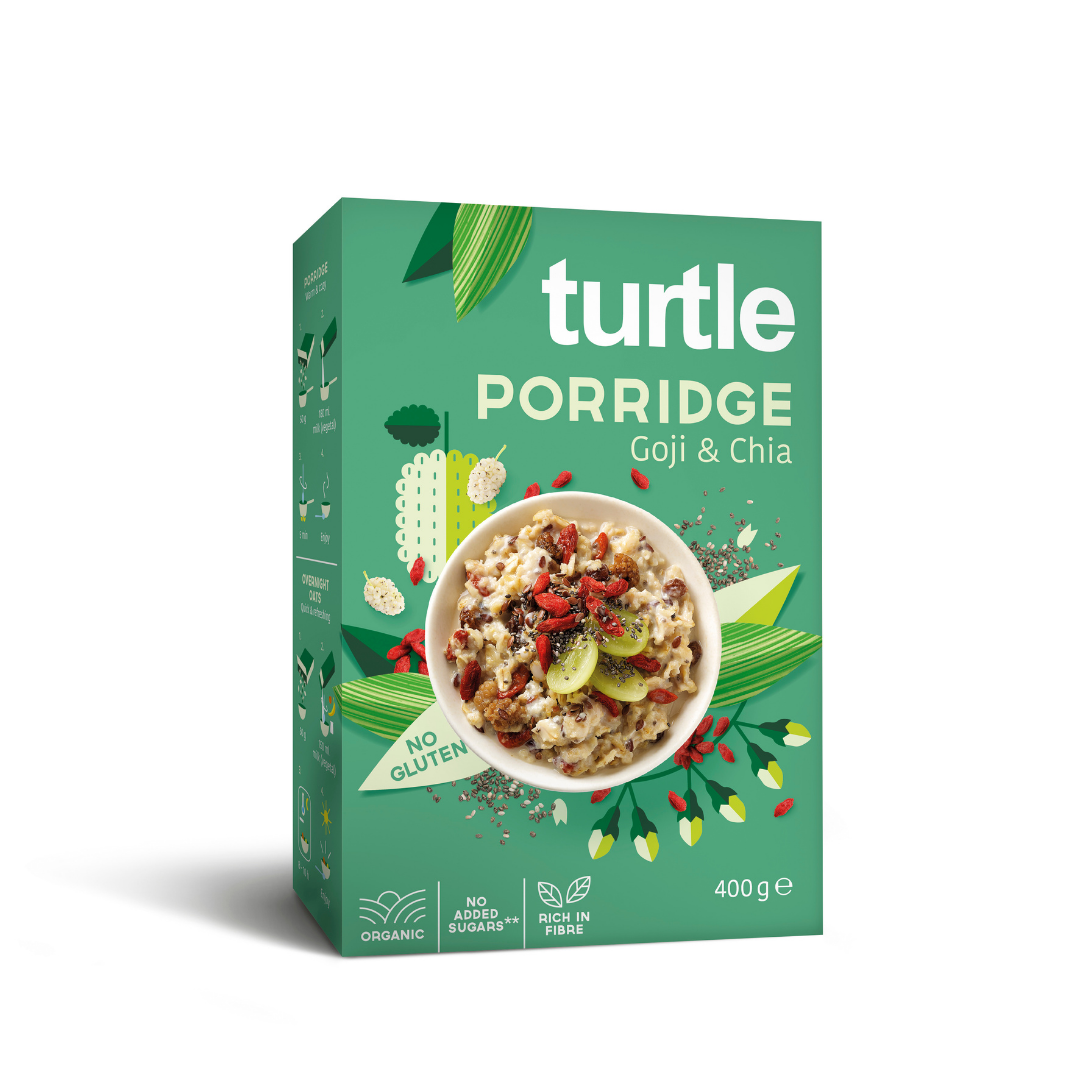TURTLE_PORRIDGE GOJI KAI CHIA PORRIDGE ΒΡΩΜΗΣ ΜΕ GOJI BERRY KAI CHIA TURTLE